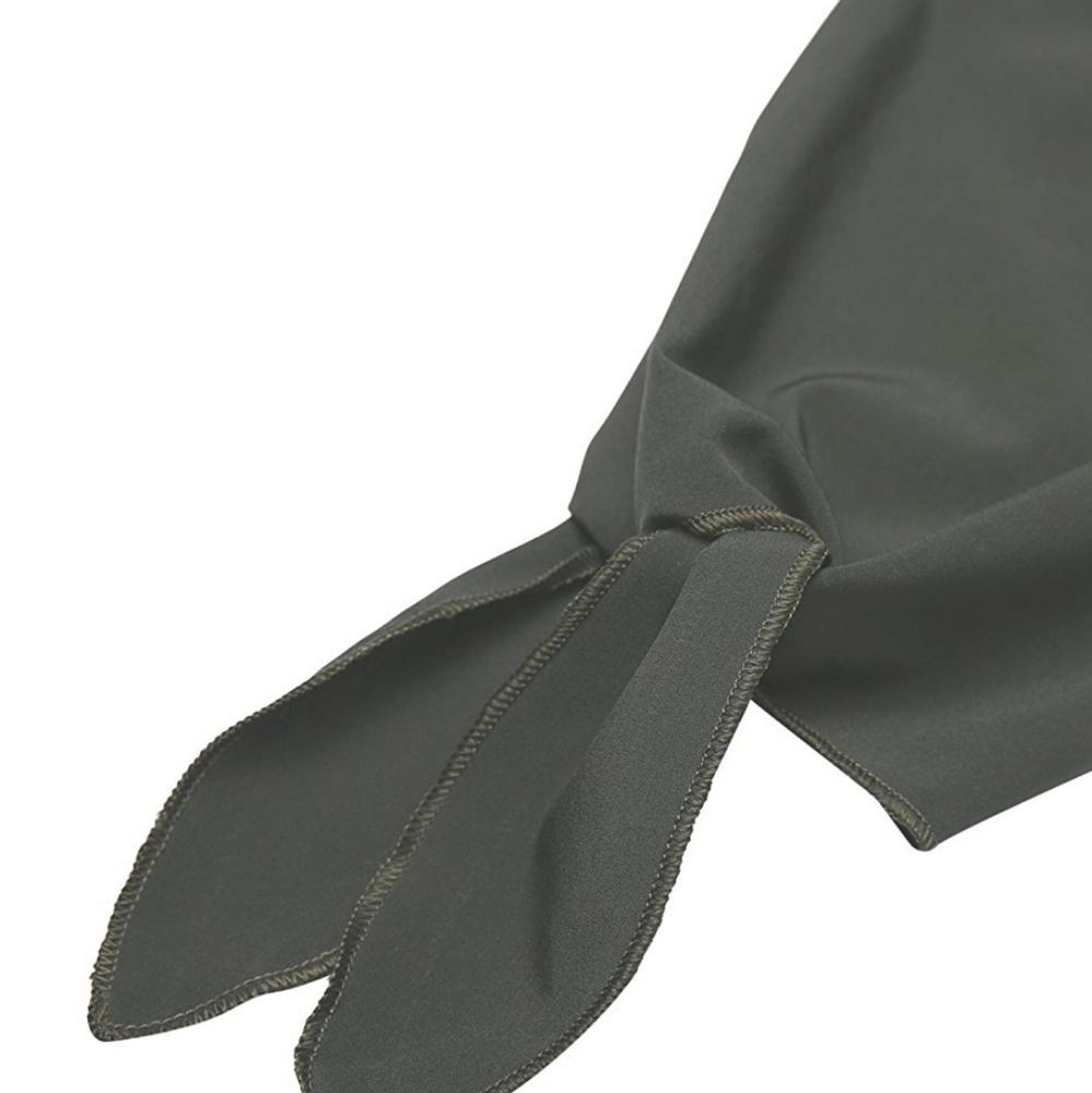 OTIS Olive Green Ruffle Trim Off Shoulder Blouse - Picture 3 of 7